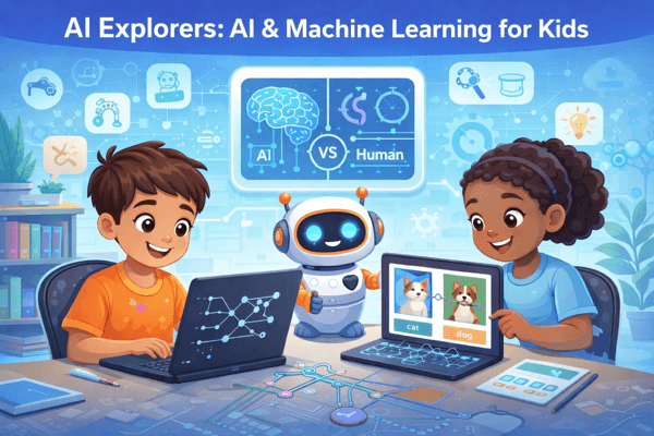AI Explorers: AI & Machine Learning for Kids